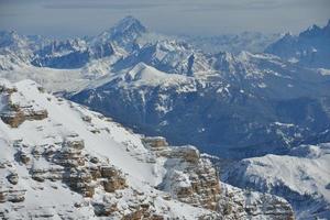 Berg Winter Natur foto