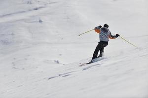 Ski-Freeride-Ansicht foto