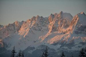 Winter Berglandschaft foto