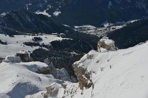 Berg Winter Natur foto