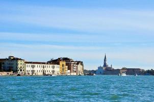 venedig stadtpanorama von bigwater view. Italien foto