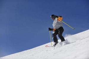 Ski-Freeride-Ansicht foto