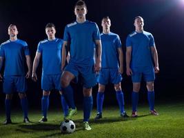 Fußballspieler-Team foto