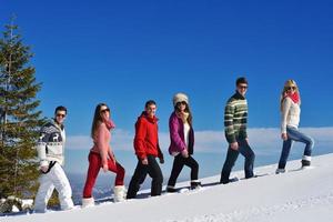 Winterspaß mit Jugendgruppe foto