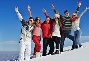 Winterspaß mit Jugendgruppe foto