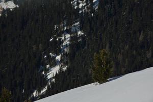 Berg Winter Natur foto