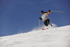 Ski-Freeride-Ansicht foto