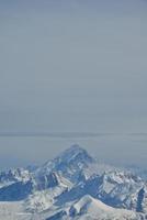 Berg Winter Natur foto