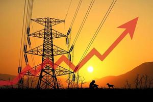 Ideen zur Energiekrise Der dramatische Anstieg des Energieverbrauchs im Winter führt zu einem Problem der Energieknappheit foto