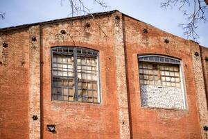 alte ländliche Fabrik foto