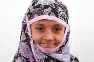 muslimisches Mädchen foto
