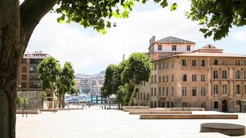 rue de la mairie in der stadt marseille foto