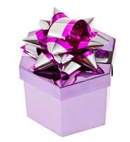 glänzende Geschenkbox foto