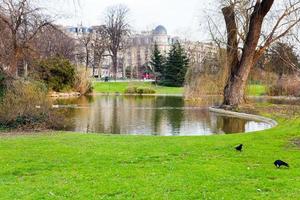 Städtischer Teich in Paris foto