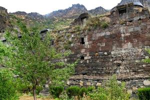 Mittelalterliches Geghard-Kloster in Armenien foto