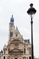 kirche von saint-etienne-du-mont in paris foto