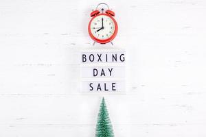 Box Day Sale Saisonale Aktion foto