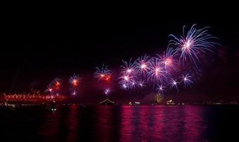 Feuerwerk in Istanbul foto