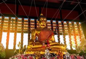 Buddha Bild im Tempel