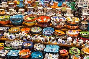 Türkische Keramik in Istanbul foto