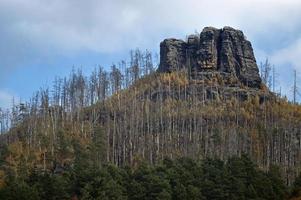 Sandsteinfelsen im Blick foto