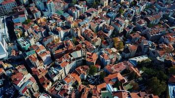 stadtbild istanbul, türkei. Foto aus der Vogelperspektive