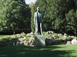 franz joseph i statue in wien foto