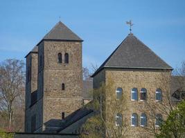 frühlingszeit in den deutschen baumbergen foto