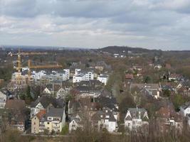 altes bergwerk und die stadt bochum foto