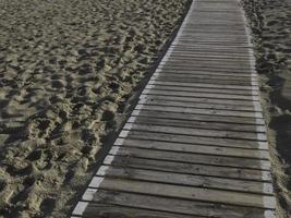 langeoog insel in der nordsee foto