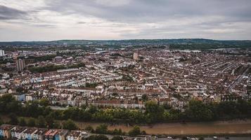 Luftaufnahme von Bristol, Vereinigtes Königreich foto