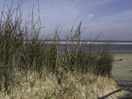 langeoog insel in der nordsee foto