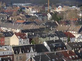 altes bergwerk und die stadt bochum foto