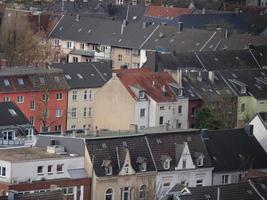 altes bergwerk und die stadt bochum foto