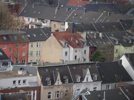 altes bergwerk und die stadt bochum foto