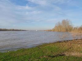 der rhein in wesel foto