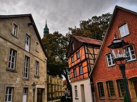 die stadt nottuln in den deutschen baumbergen foto