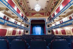 Kroatien, 2022 - Innenansicht des Theaters foto