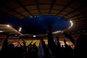 Kroatien, 2022 - Blick auf das Fußballstadion foto
