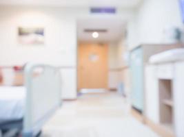 abstrakte Unschärfe Krankenhausraum Interieur für Hintergrund foto