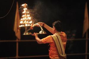 Heiliger Hindu Priester in Varanasi
