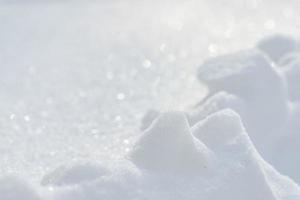 Winterhintergrund mit Schnee. weihnachts- und neujahrsferienhintergrund foto