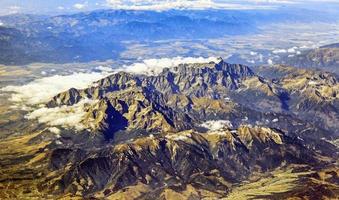 hohe tatra in der slowakei. Blick vom Himmel foto