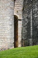 Mauern der alten Burg von Loule foto