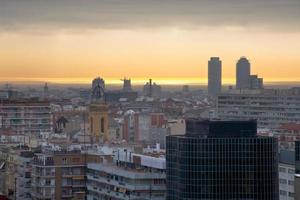 Sonnenuntergang in Barcelona foto