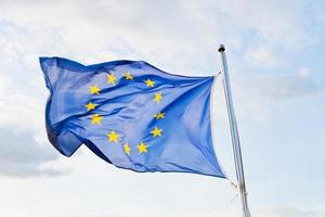Flagge Europas foto