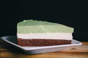 Matcha-Kuchen foto