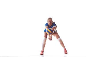 Volleyballspieler-Porträt foto