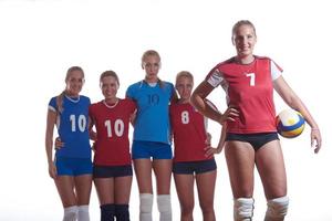 Volleyball-Frauengruppe foto