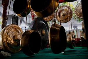 gamelan. indonesisches javanisches Musikinstrument foto